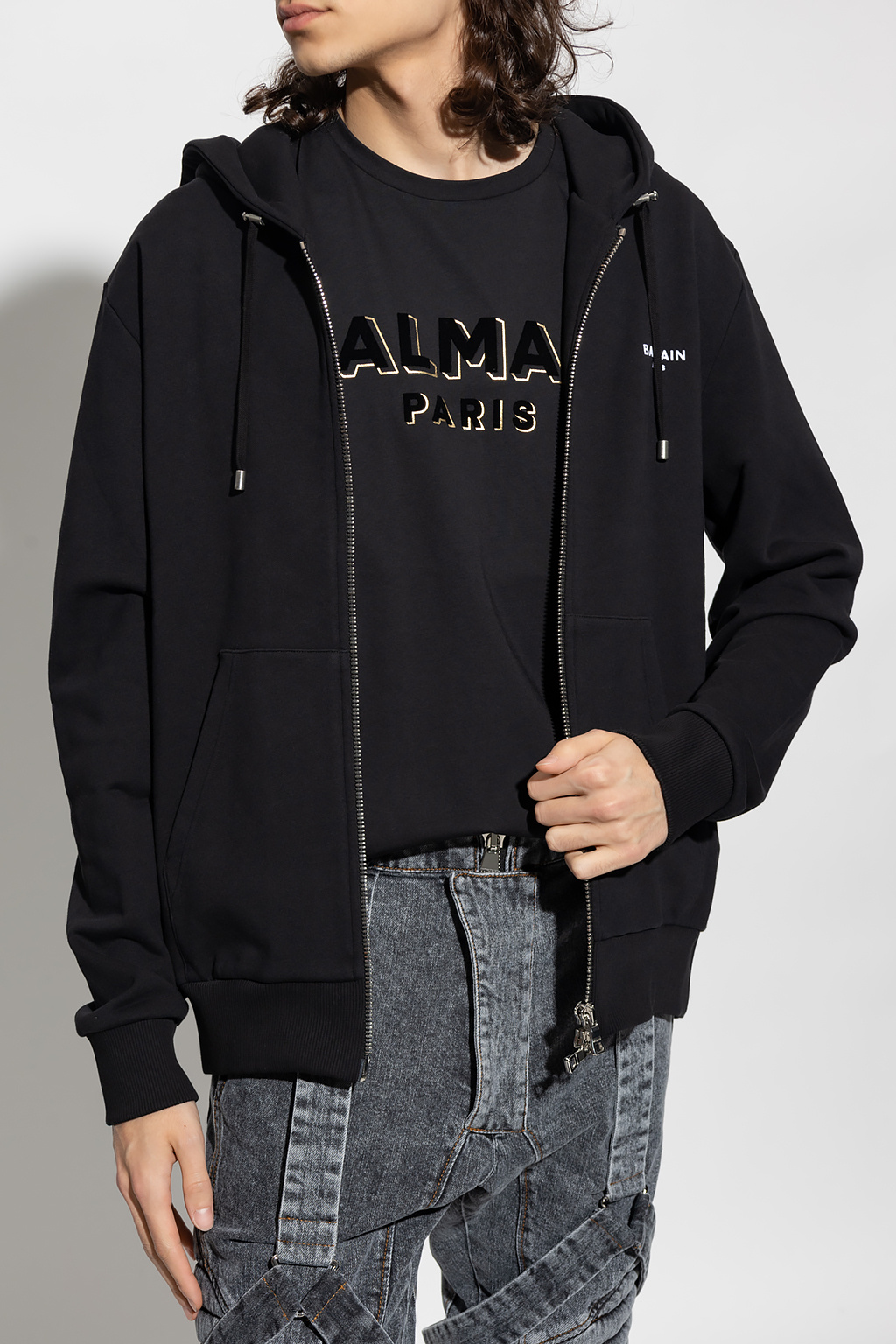 Balmain 2025 hoodie zip